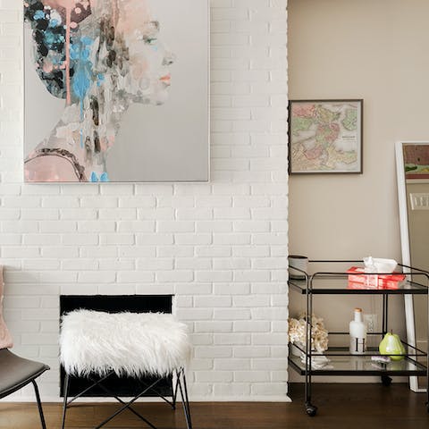 Relax in the beautifully designed studio home
