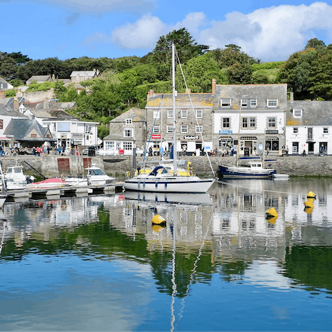 Discover the quaint Cornish fishing village of Padstow and visit Rick Stein's restaurant, a little over an hour away