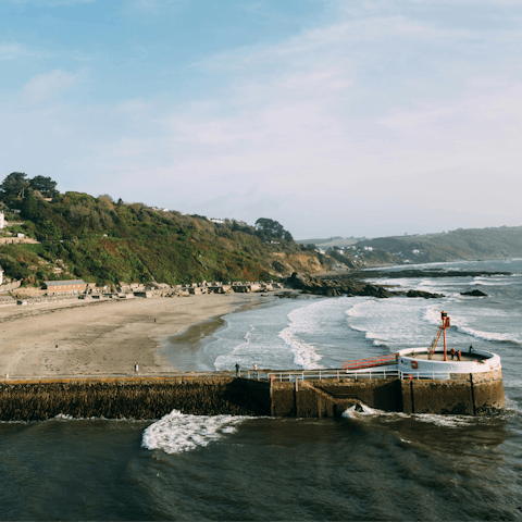 Explore the beautiful beaches of south-east Cornwall