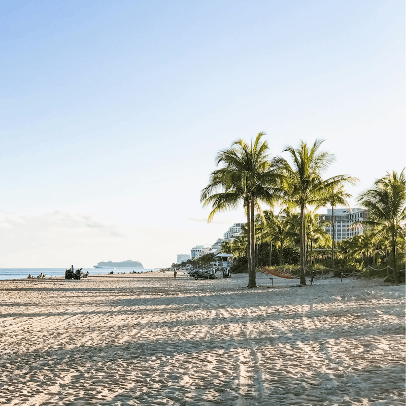 Hit the beach in Fort Lauderdale