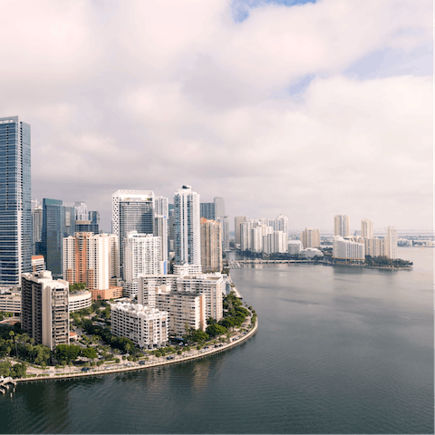 Drive south to Miami and explore the Magic City