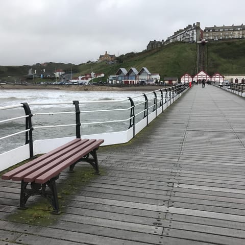 Get some fresh air with daily strolls along the pier