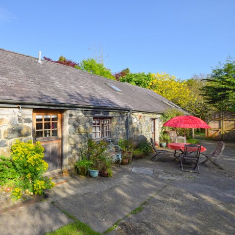 Relax in a truly secluded setting
