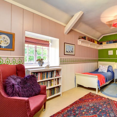 Bask in a very special home with a unique country feel