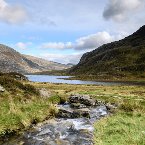 Head to Snowdonia to conquer the peaks
