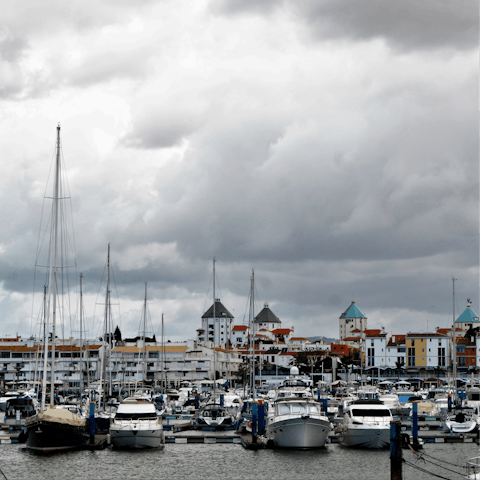 Plan an eighteen-kilometre road trip and spend the afternoon in historic Faro