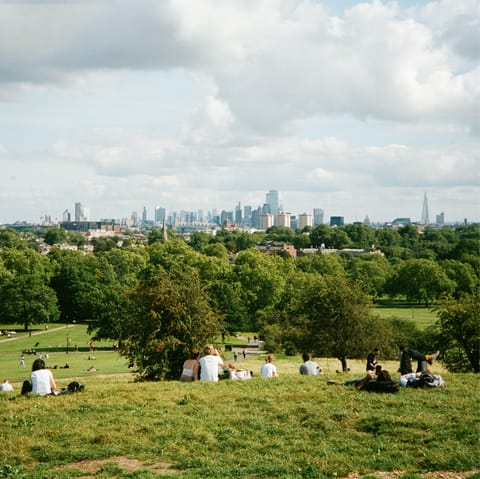 Pack a picnic and head to Primrose Hill, a short walk away