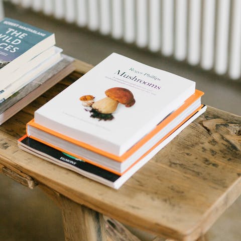 Browse through the many flora and fauna books