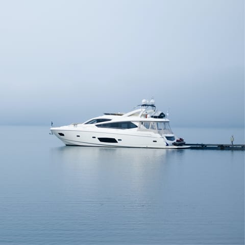 Rent a yacht with crew and island-hop around the Cyclades