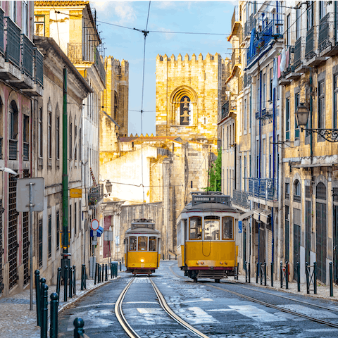 Make the ten-minute walk to the heart of Lisbon
