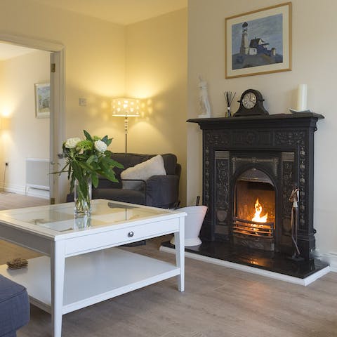 Cuddle up by the fire with a glass of Guinness and a good book after a day trip to Killarney