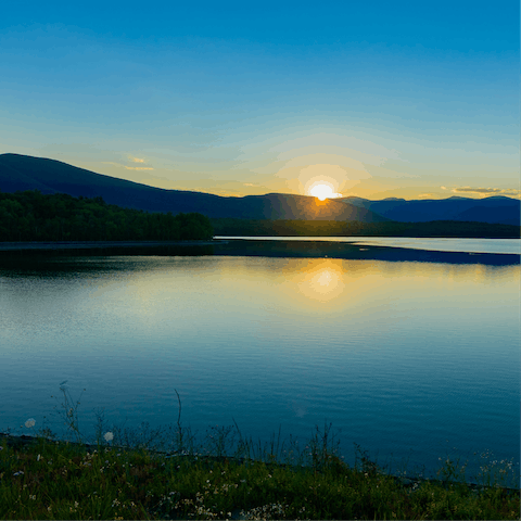 Hire a boat and head out on Ashokan Reservoir