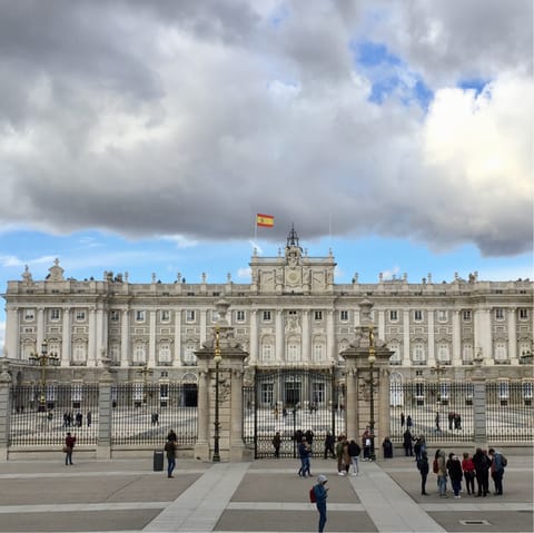 Visit the Royal Palace – it’s within walking distance