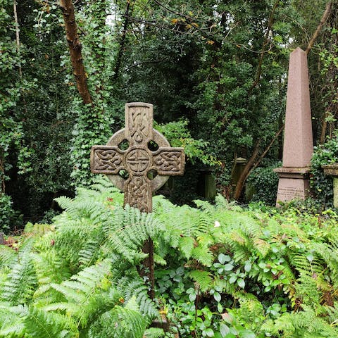 Pay your respects to Highgate Cemetery's most famous residents, including Karl Marx, George Eliot and Gene Simmons