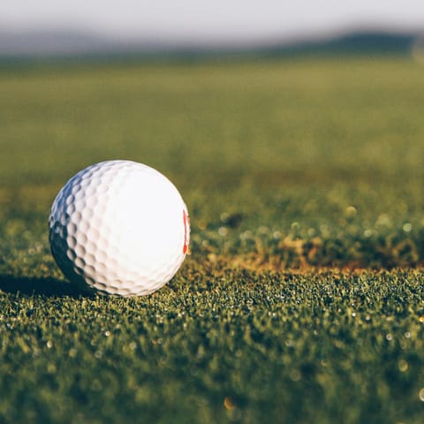 Embrace leisurely rounds of golf on the nearby course