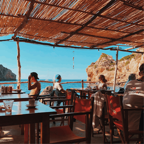 Wind your way down to the seafront for afternoon drinks