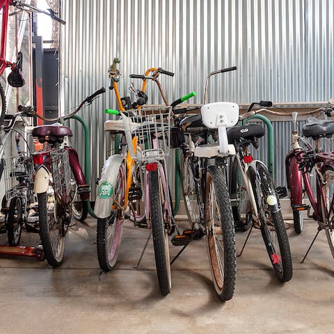 Pick out your beach cruiser for journeys around Venice Beach and beyond