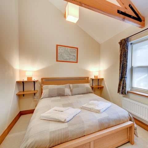 Wake up in the comfortable bedrooms feeling rested and ready for another day of outdoor adventure