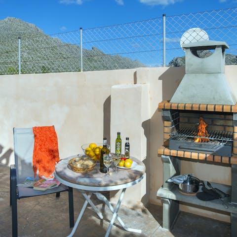 Enjoy a beer as you fire up the barbecue for a home-cooked dinner