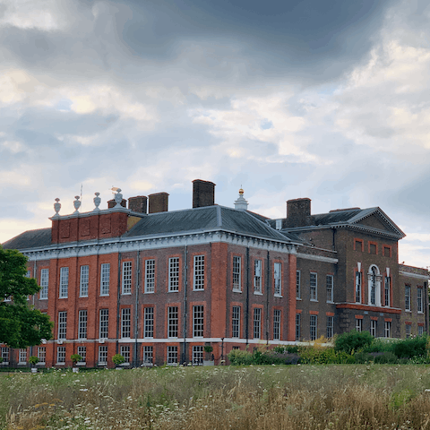 Spend the day at Kensington Palace, only a twenty-minute walk from home