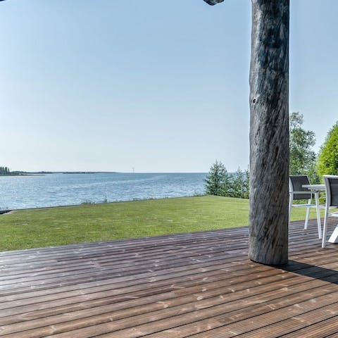 Unwind by the calming shores of Bothnian Bay