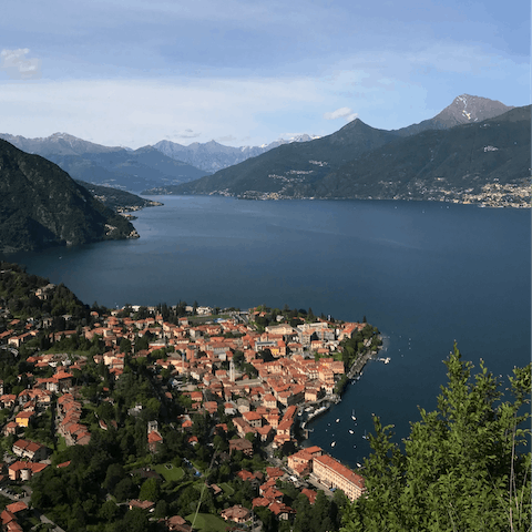 Spend an afternoon exploring the towns and villages scattered along Lake Como's shores