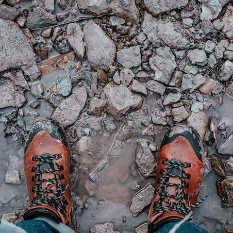 Admire the coastal scenery with a stroll along the Cleveland Way