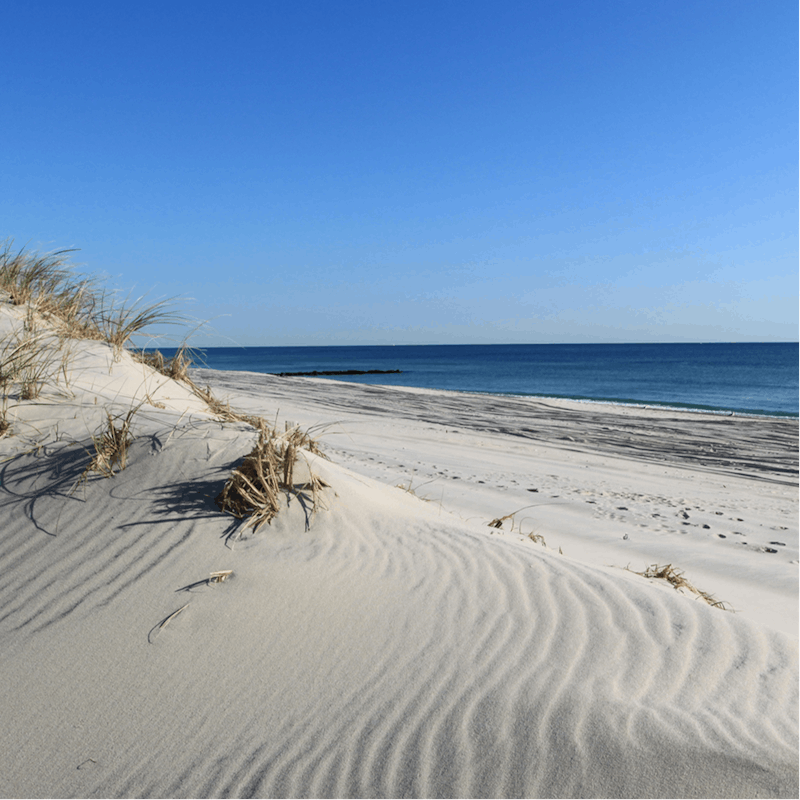 Stay just a five-minute drive away from Barnes Hole Beach