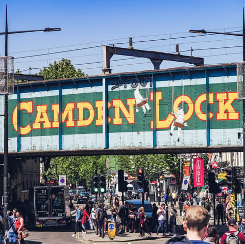 Explore Camden Market – it's only fifteen minutes away