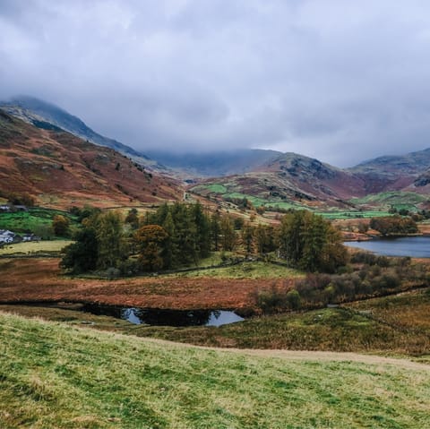 Run away to the countryside, about 4 four miles from the Lake District