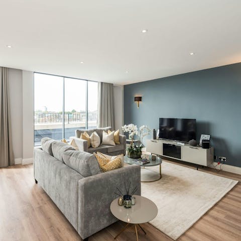 Make yourself at home in this luxurious duplex