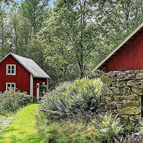 Experience an authentic rural setting, evocative of the beloved novels of Astrid Lindgren 
