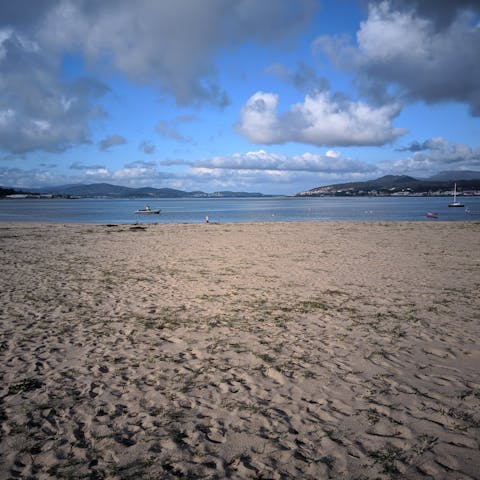 Pay a visit to Caminha's sandy beaches, a fifteen-minute walk away