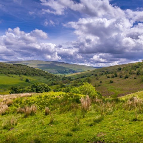 Head off for hikes in this prime walking country