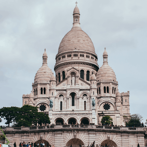 Wander around Montmartre – just a short walk away 