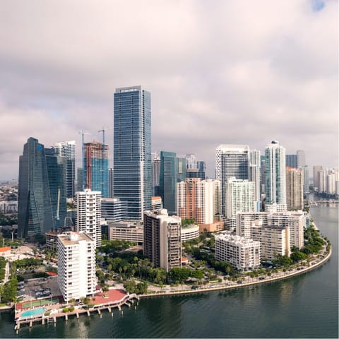 Explore Miami’s boho Coconut Grove neighbourhood  – an eight-minute drive away