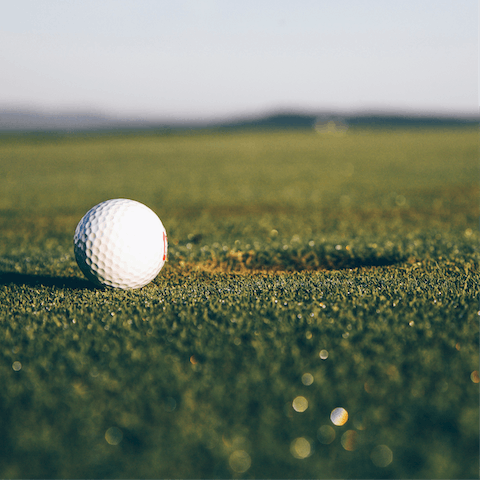 Play a round or two at La Cala golf course, 1km away