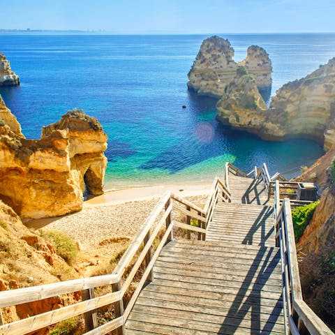 See for yourself why people fall in love with Portugal's dazzling beaches
