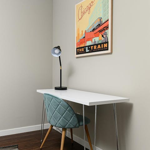 Keep up with emails in the dedicated workspace