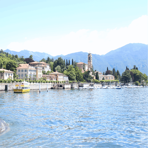 Take a wander down to Lake Como, the deepest lake in Italy