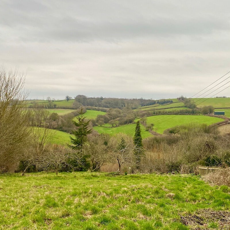 Picturesque views of the rolling hills