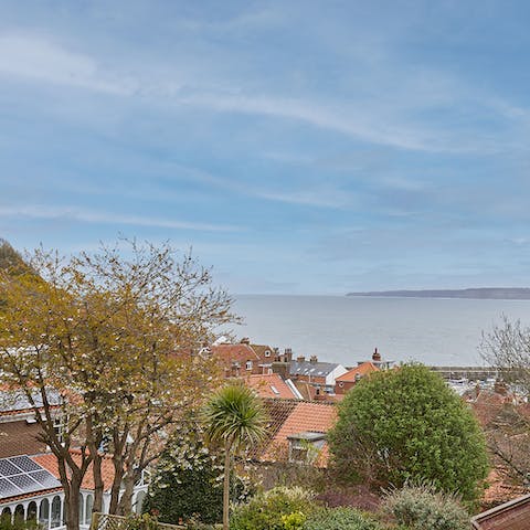 Soak up sea views from nearly every room