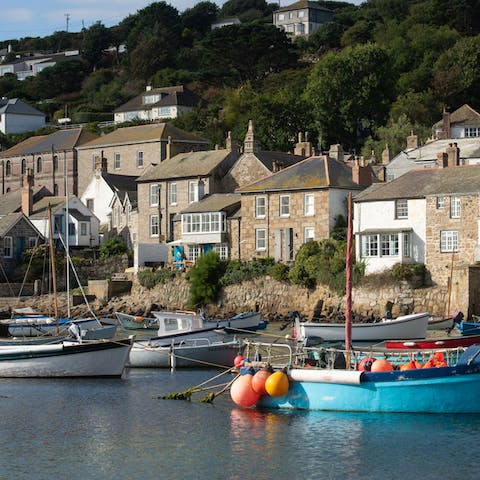 Enjoy quintessential seaside charm from the village of Mousehole