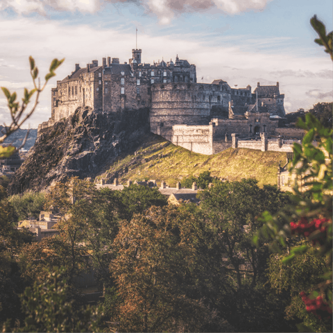 Take the short stroll over to Edinburgh Castle for a fascinating tour