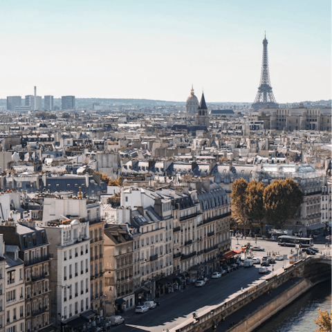 Explore Paris, including the nearby Grands Boulevards 