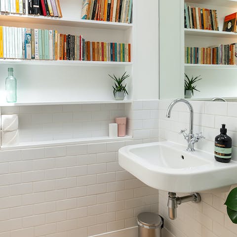 Pick a book to read as you enjoy a long, luxurious soak in the bath