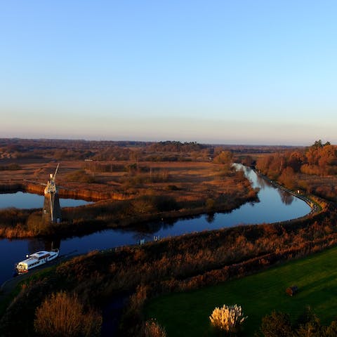 Explore the beautiful Norfolk countryside, right on your doorstep