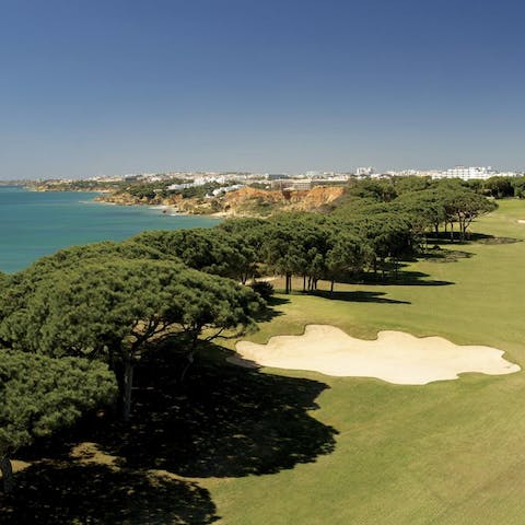 Get competitive with a round of golf – this 9-hole course is simply sublime 
