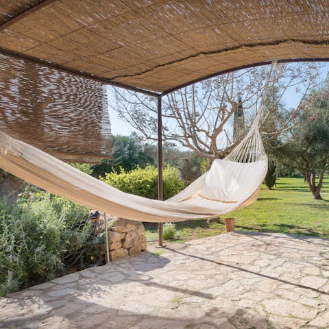 Doze in one of the hammocks dotted around the grounds