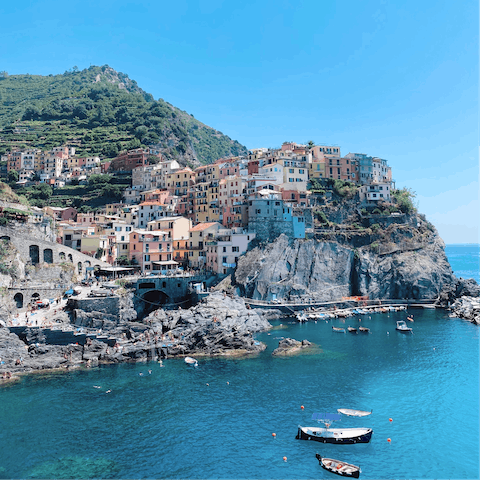 Explore the Cinque Terre – Monterosso al Mare is 25km away